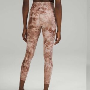 NWOT Lululemon Align High-Rise Pant 25" *Shine, Size 4